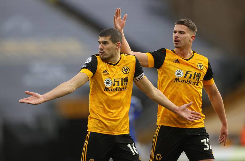 Conor Coady – 7. Had to be tenacious to block out the twin threat of Barnes and Iheanacho, but coped capably. Reuters