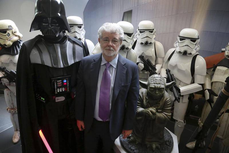 The Star Wars creator George Lucas has been named the richest celebrity in America by Forbes. Wong Maye-E / AP Photo