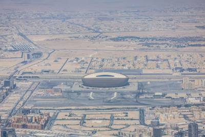 About 1.5 million fans are expected to descend upon Qatar for this year's Fifa World Cup. Bloomberg