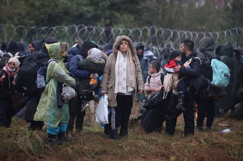 Poland increased security at its border with Belarus, on the EU’s eastern frontier, after a large group of people appeared to congregate on the Belarusian side of a crossing point, officials said on Monday. AP