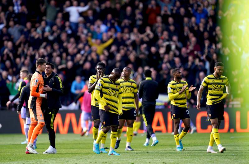 Watford v Brentford (6pm): Perhaps Watford's problem is that they haven't tried enough managers. Only three this season is conservative by their standards. Whatever the approach, it hasn't worked and the Championship looms. Again. Prediction: Watford 1 Brentford 3. PA
