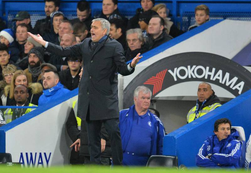 Chelsea's Jose Mourinho. AFP