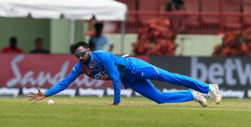 Krunal Pandya (7/10): He proved he can be the second all-rounder in India’s T20 line-up, alongside younger brother Hardik (once he is fit). Krunal batted aggressively at No 6 in the second match, and his left-arm tweaks got him wickets in the first two games. AFP