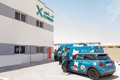 Floward, a start-up delivering gifts and flowers in the Mena region and the UK, secured $156 million in February in one of the biggest mega deals of 2023. Photo: Floward