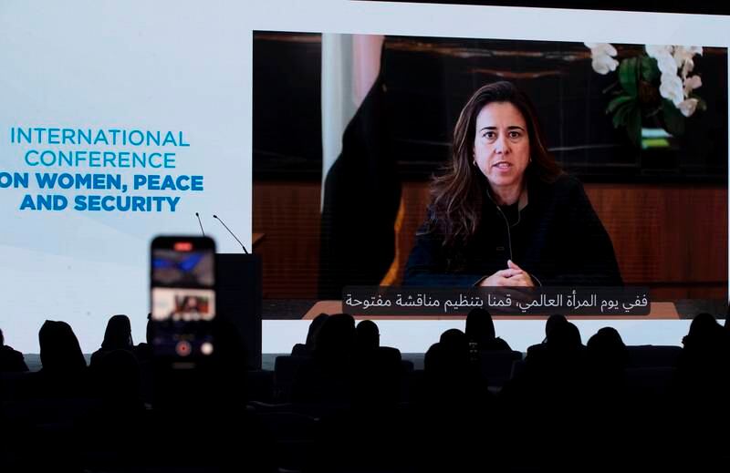 Lana Nusseibeh, assistant minister for political affairs and the UAE's ambassador and permanent representative to the UN.