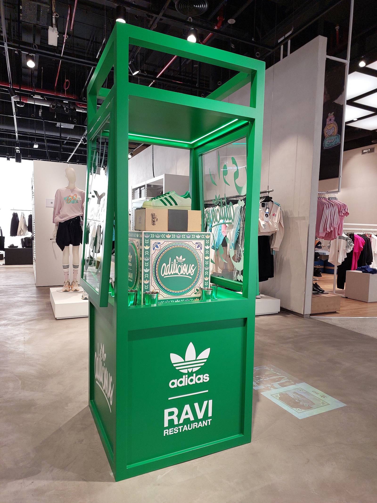 Adidas x Ravi Restaurant collaboration - in pictures