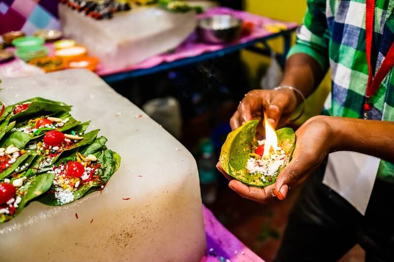 The introduction of fire paan has helped to boost sales of the traditional chewing mixture in India. Getty Images