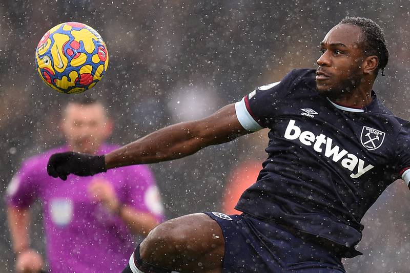 Michail Antonio 6 - Looked confident in possession but was isolated with West Ham attacks taking too much time to develop. AFP