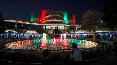 An image that illustrates this article Christmas market lights up Ramallah - in pictures