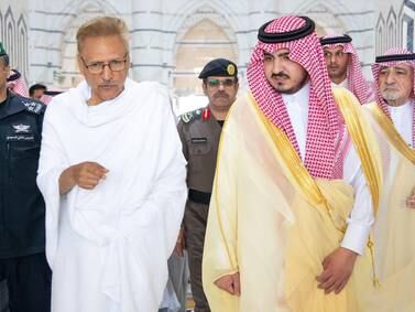 Pakistan's President arrives in Jeddah to perform Hajj