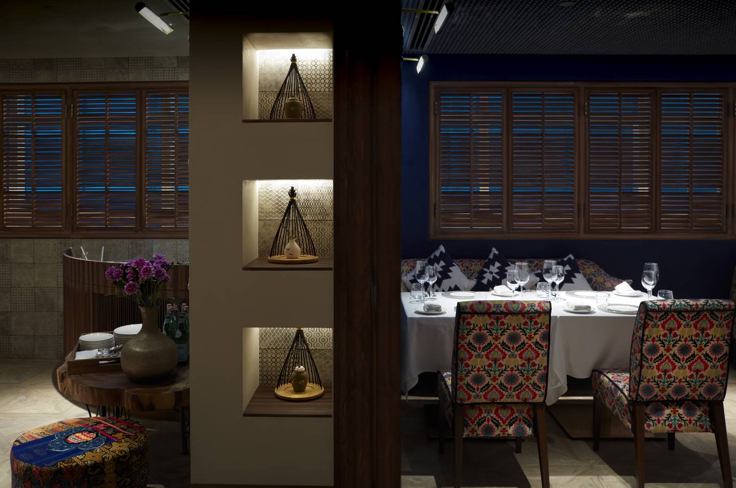 The interiors of Tresind in Dubai. Photo: Tresind