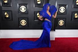 Cardi B wears Indian designer Gaurav Gupta at Grammys