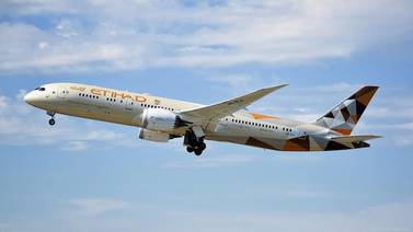 Flight EY949 was diverted to Salalah in Oman. Courtesy: Etihad Airways