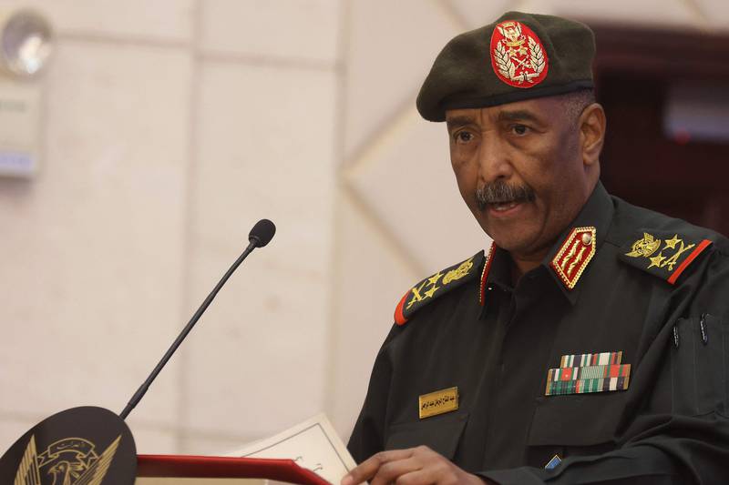 Der sudanesische Armeechef und Militärherrscher General Abdel Fattah Al Burhan.  AFP