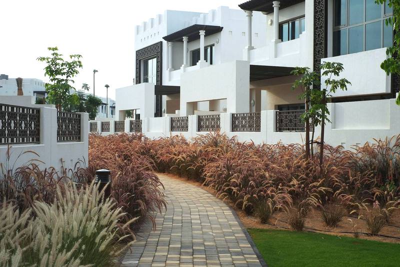 The average villa/townhouses sales listing price in the capital touched Dh4.57m in July. Delores Johnson /The National