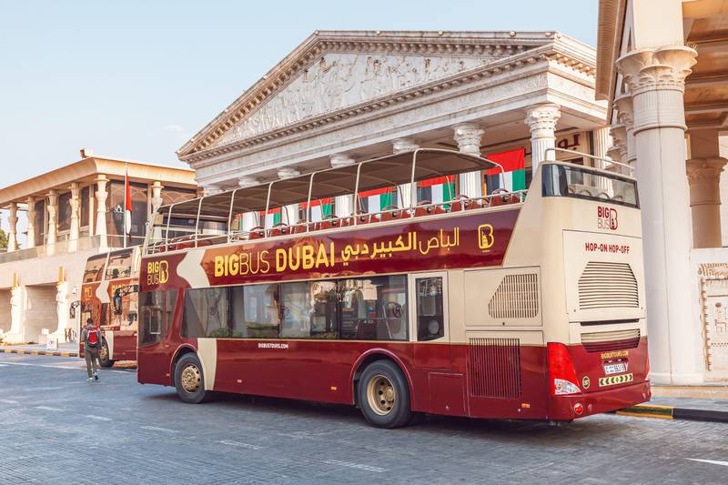 The Big Bus tours in Dubai was the London-based operator's first expansion outside of the UK. Alamy