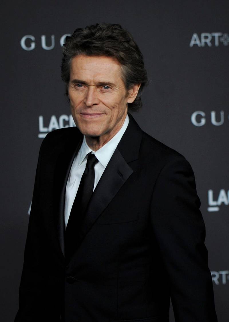 epa07968784 US actor Willem Dafoe poses upon his arrival at the 2019 LACMA Art + Film Gala at the Los Angeles County Museum of Art in Los Angeles, California, USA, 02 November 2019.  EPA-EFE/CHRISTIAN MONTERROSA