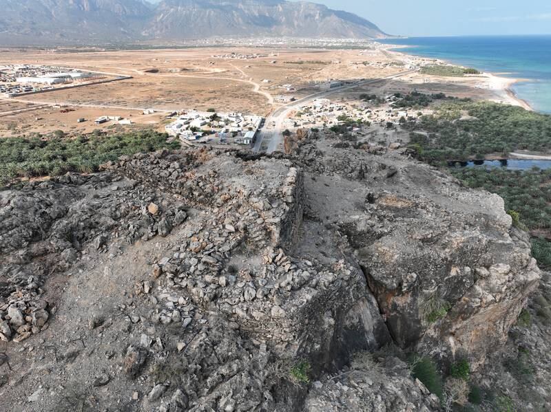 Locals on the island believed the Islamic fort was built by the Portuguese after a brutal invasion of Socotra in the early 16th century.