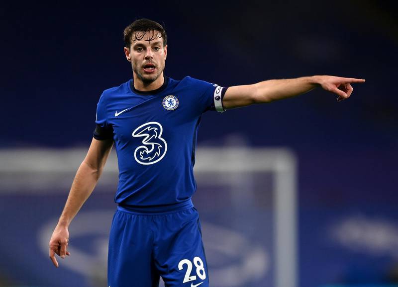 Cesar Azpilicueta, 4 - A really poor day as the Spaniard was regularly beaten to the punch by a combination of Phil Foden and Kevin de Bruyne, while his poor positional play was exposed. Getty