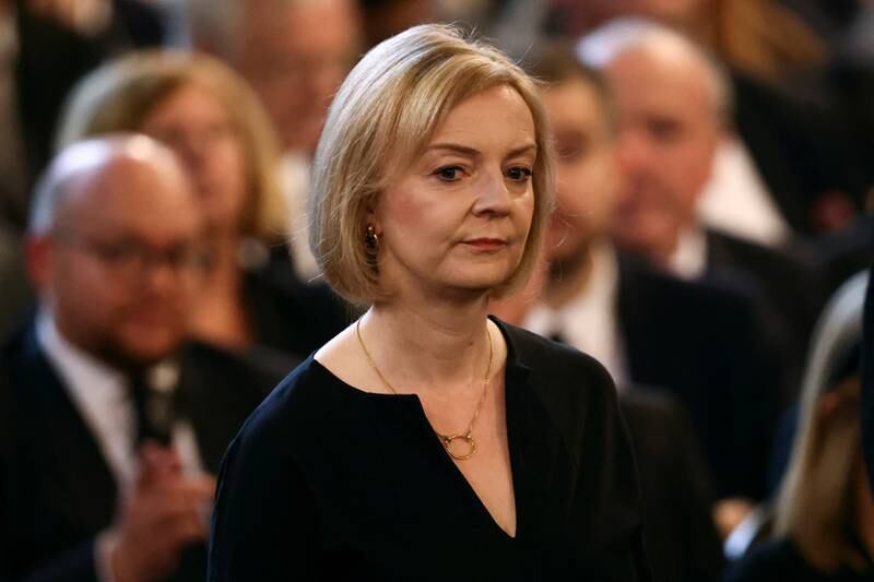 British Prime Minister Liz Truss in attendance. Getty Images