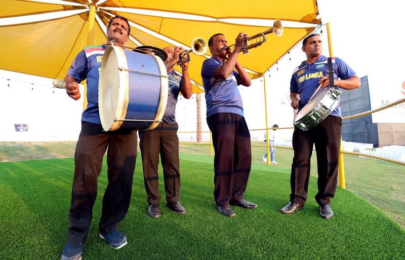 It took a joint effort from people of different nationalities to ensure the Mendis Papare Band arrived in the Emirates.