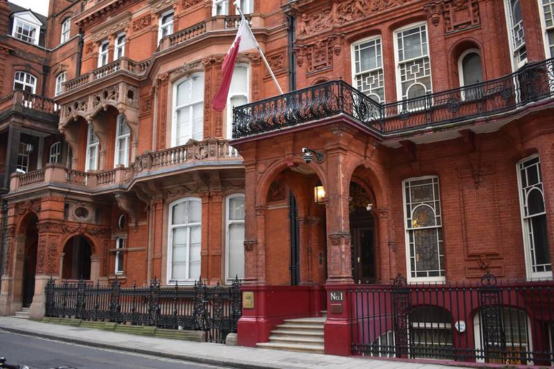 The Embassy of Qatar in London. The National