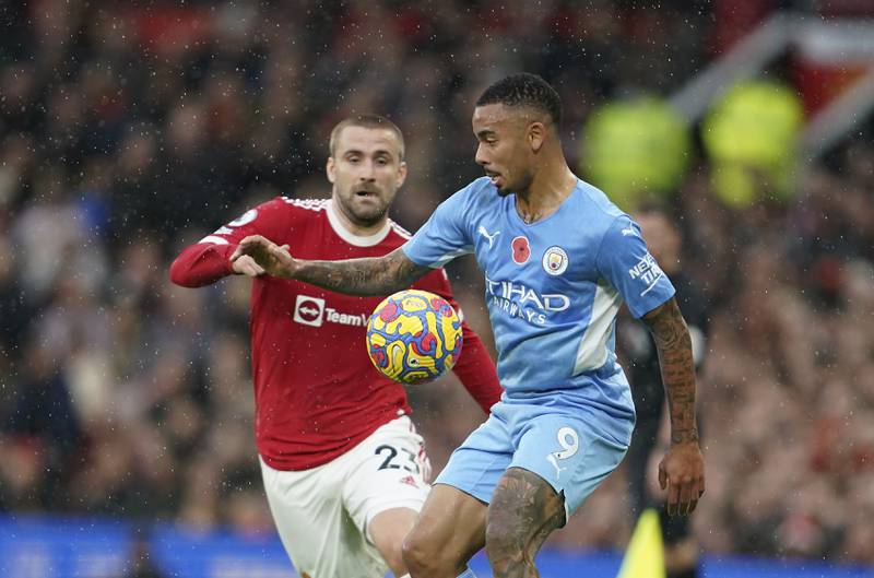 Gabriel Jesus – 6. He had a good shot saved miraculously by De Gea, and he helped his side create more chances. Some of his passes weren’t always accurate, but a positive performance overall. AP