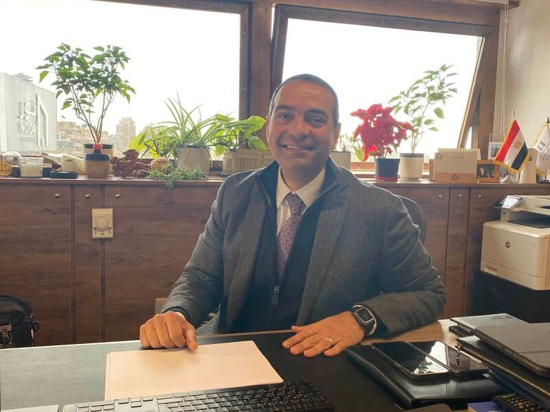 Ayman Soliman was appointed chief executive of The Sovereign Fund of Egypt in October 2019 for a three-year term. Nada El Sawy / The National