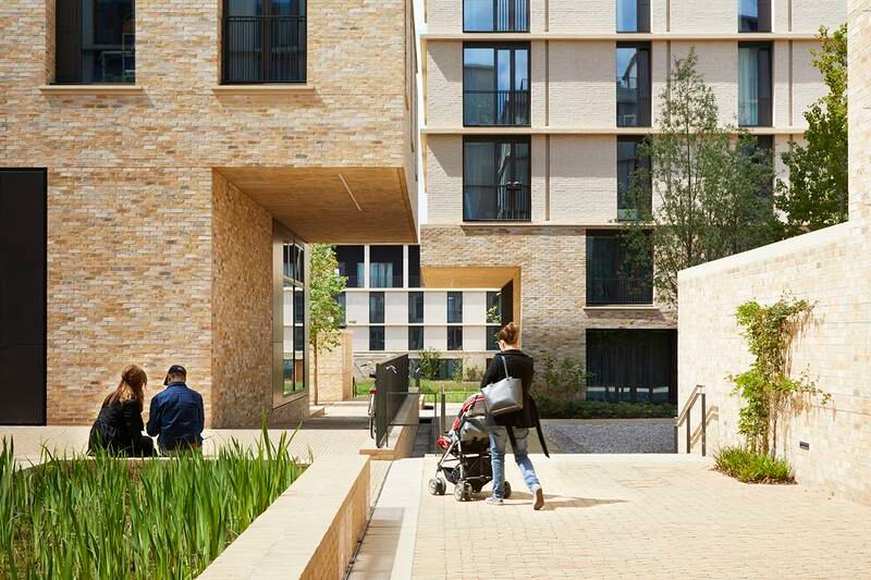 Key Worker Housing, Eddington, by Stanton Williams, is shortlisted for the Riba Stirling Prize. Photo: Stanton Williams