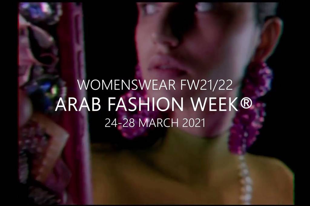 Women's autumn/winter 2021 shows for Arab Fashion Week