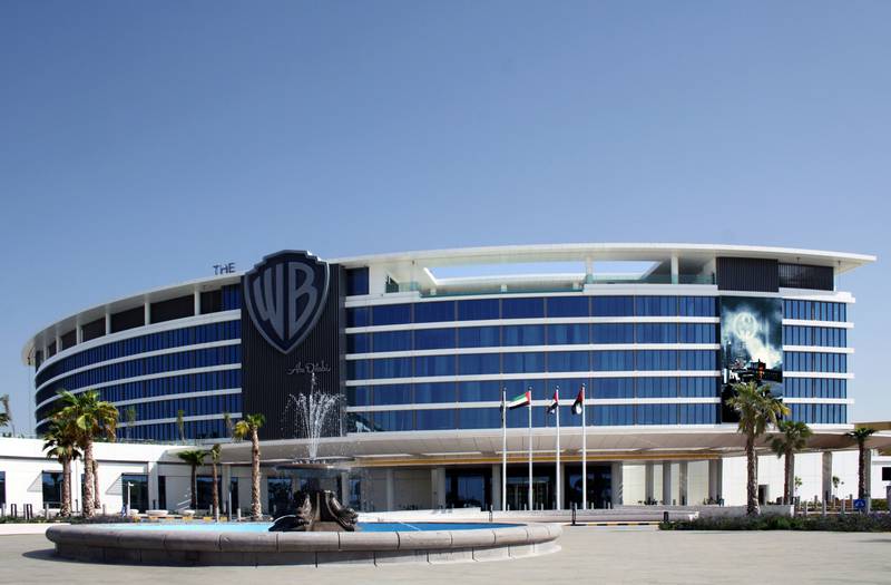 The WB Abu Dhabi, the world's first Warner Bros-branded hotel, will open on Yas Island on November 11. Photo: Hilton, Miral, Warner Bros