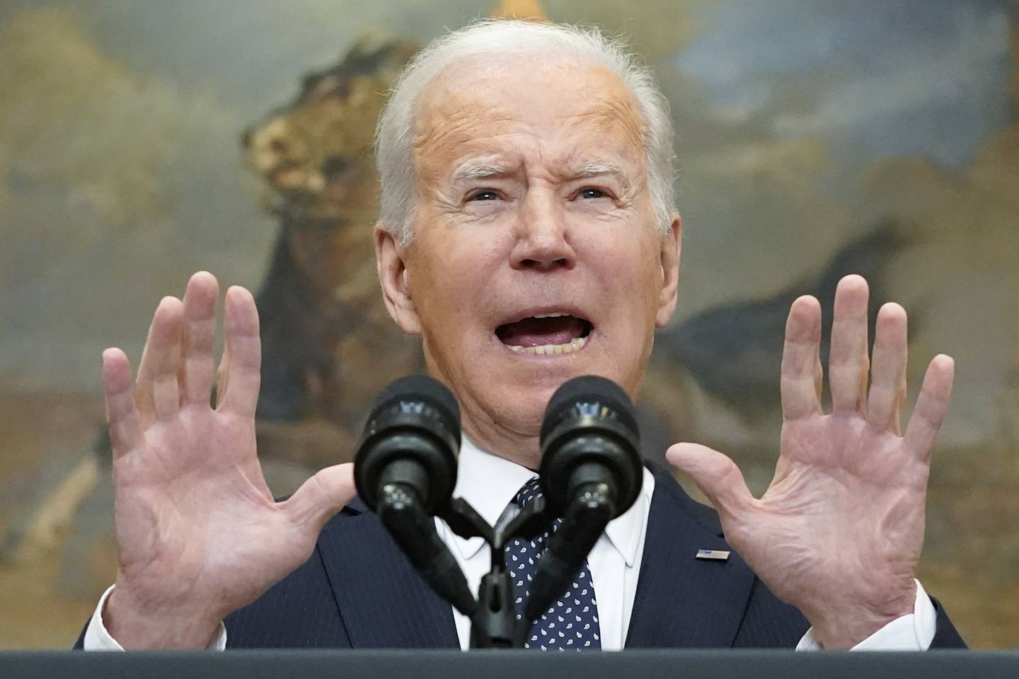 US President Joe Biden has signalled he wishes to revive the nuclear deal after his predecessor Donald Trump pulled America out. AP Photo 