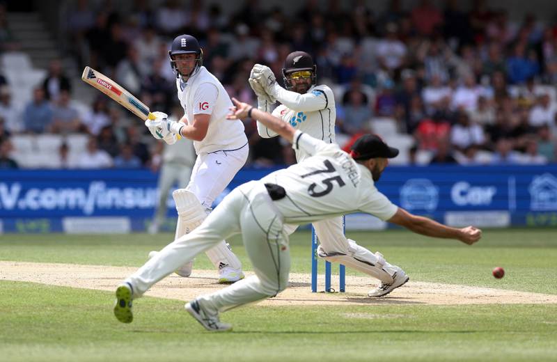 England's Stuart Broad during his quickfire 42 off 36 balls. Reuters