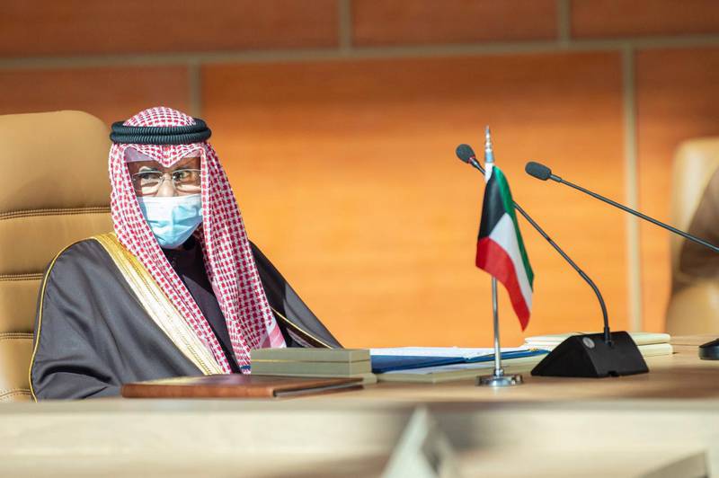 Kuwait Emir Sheikh Nawaf Al Sabah at the summit. Courtesy Ministry of Foreign Affairs - Saudi Arabia