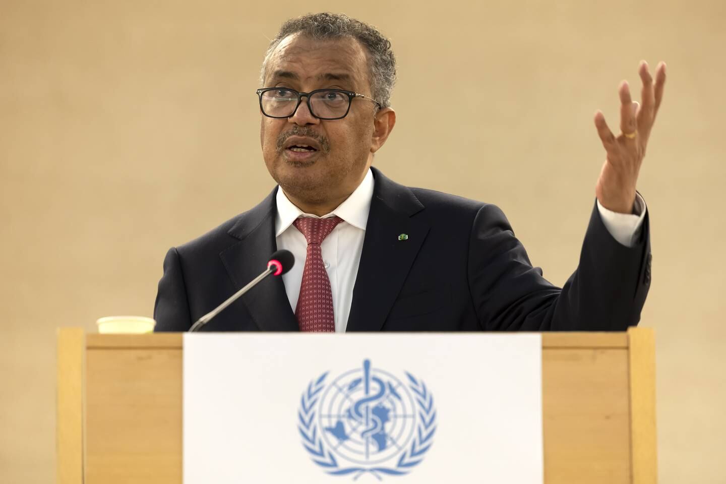 Tedros Adhanom Ghebreyesus, director general of the World Health Organisation, is calling on nations to address mental health issues.  EPA