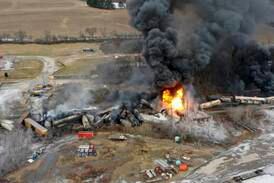 US train derailment prompts evacuations over hazardous gas fears