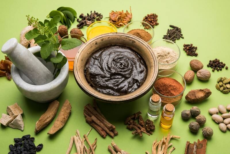 The Indian Ayurvedic dietary supplement chyavanaprasha is a cooked mixture of honey, ghee, gooseberry, jam, sesame oil, berries, herbs and various spices. Photo: Getty Images