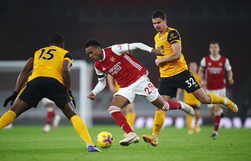 Joe Willock, 5 - I’m genuinely not sure if he touched the ball in the first-half. To his credit, he worked hard to try and get involved in the second but, despite asking the Wolves defence a couple of questions, he was unable to create anything of real significance. Reuters