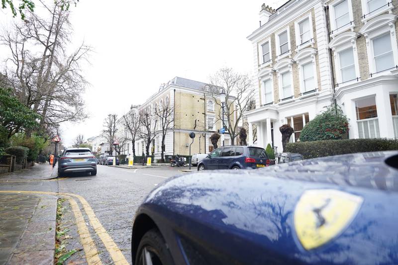 Phillimore Gardens, where a house will set you back an average £23.8 million. PA