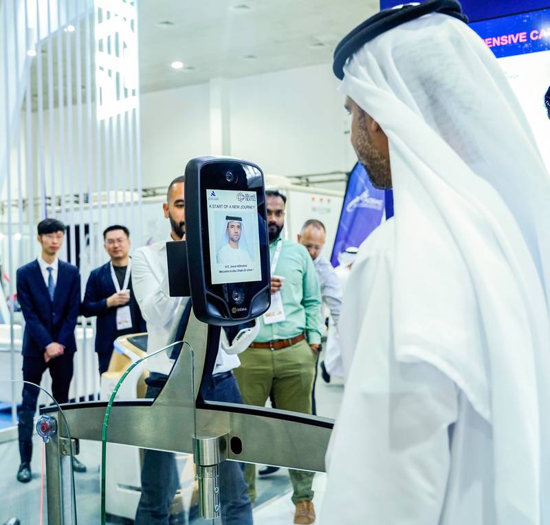 Currently, biometric data is used at e-gates at Abu Dhabi airport but passengers must still present their passport. Photo: Next50