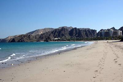 Al Bustan beach, Muscat