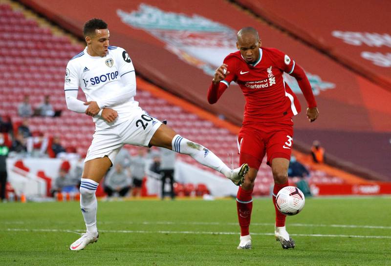 Rodrigo – 3. Terrible decision to go for a tackle on Fabinho. Gave away the penalty that cost Leeds the points. The second Leeds player to have a debut to forget. PA