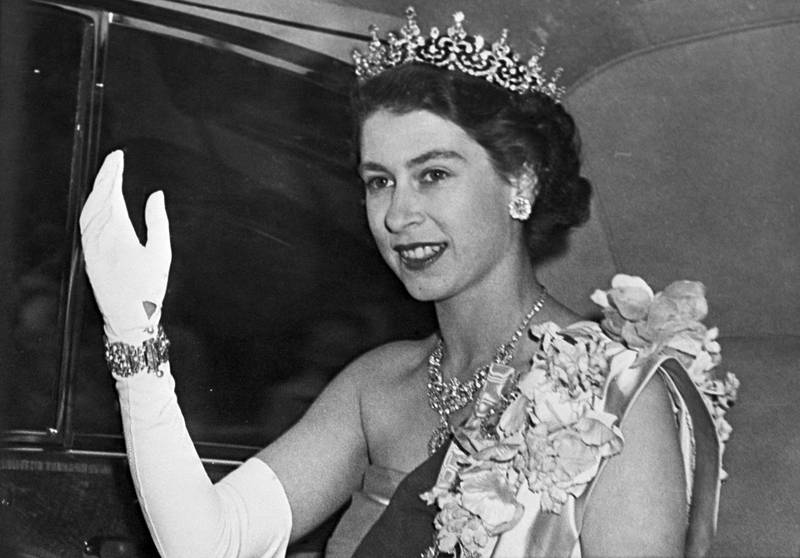 Queen Elizabeth in 1951. AFP