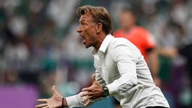 Herve Renard left his position as Saudi Arabia manager in March after overseeing a huge period of progress, including a victory over Argentina at the 2022 World Cup. AFP