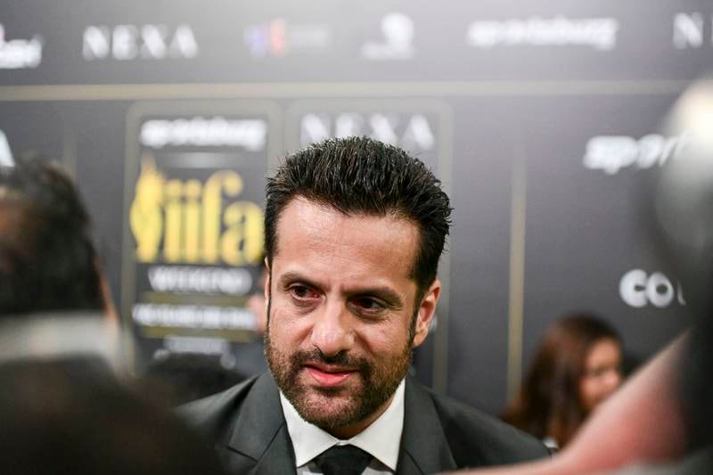 Bollywood actor Fardeen Khan. Khushnum Bhandari / The National
