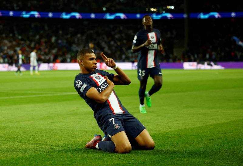 Kylian Mbappé 8 – Survived some hefty challenges early on to open the scoring with a ludicrous volley. Neymar scooped the ball over the defence, and the Frenchman cut across the ball to volley home past Perin. He doubled his tally following a neat one-two with Hakimi. He thrashed at a chance to make it three when Neymar was in a better scoring position, and dragged another effort wide following a perfectly weighted pass from Messi. AFP