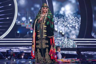 Miss Morocco, Kawtar Benhalima. All photos: AFP