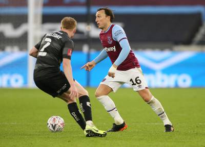 SUB: Mark Noble - 5. Replaced Antonio with 11 minutes left in a rather negative double substitution. By that point Liverpool were in cruise control and it was just damage limitation. Reuters
