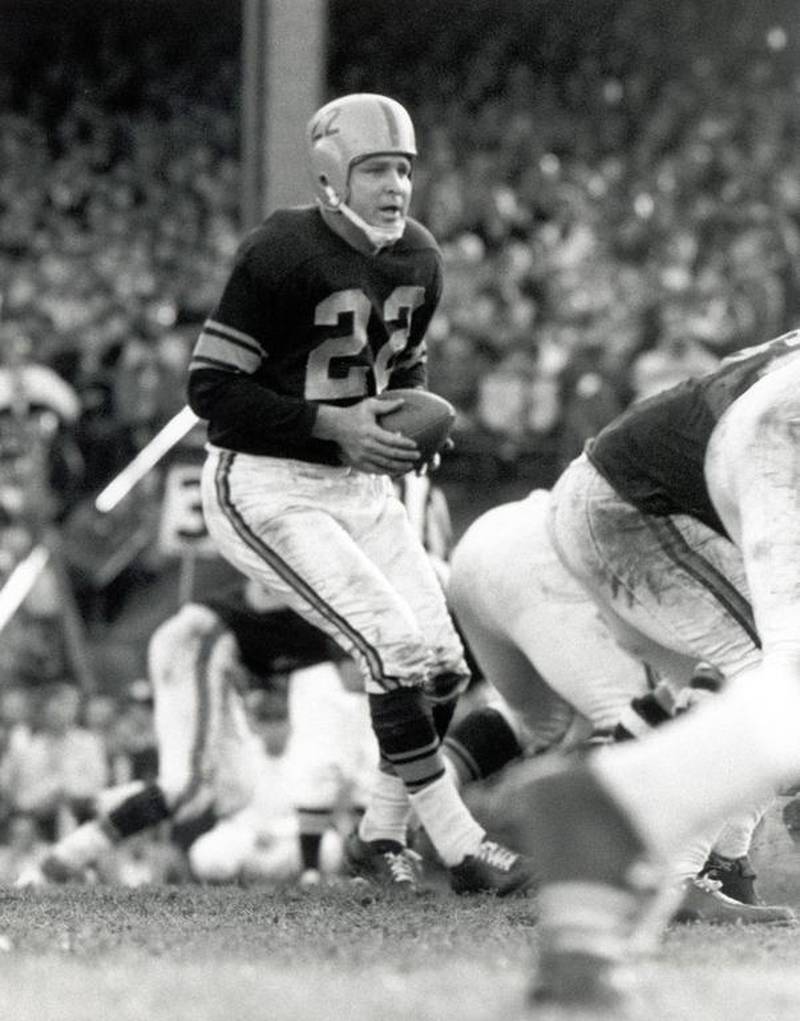 Bobby Layne. Getty Images