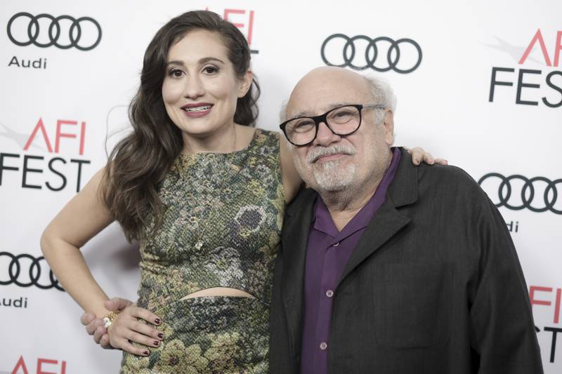 Danny DeVito and his daughter, Lucy, attend a movie premiere in Los Angeles, California. AP